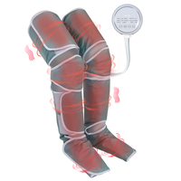 Chauffage Air Compression Bottes Récupération Jambe Masseur Chaleur Pied Jambe Thérapie Masseur pour Athlètes 6 Type Mode De Massage