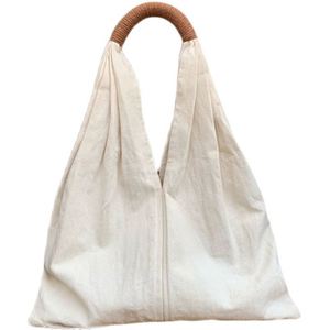 Sac fourre-tout réutilisable en toile de coton écologique avec impression personnalisée par sublimation, sac fourre-tout pour femmes avec logo imprimé personnalisé - Product Image 1