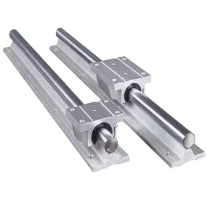 Linear Rail SBR20-1200mm 2 Set Shaft Rod Guide Support Linear Rail Shaft Guideway for 20mm Block Bearings