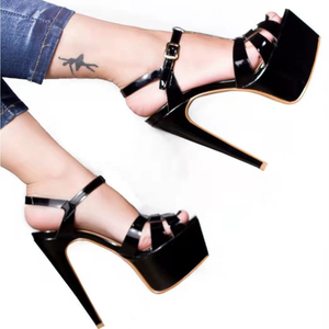 Nuevo Diseño <span class=keywords><strong>2022</strong></span>, <span class=keywords><strong>Sandalias</strong></span> con Correa <span class=keywords><strong>de</strong></span> Tobillo y Hebilla, Tacones Altos <span class=keywords><strong>de</strong></span> <span class=keywords><strong>Plataforma</strong></span> con Punta Cuadrada para Mujer, <span class=keywords><strong>Sandalias</strong></span> Sexys <span class=keywords><strong>de</strong></span> Tacón Alto - Product Image 1