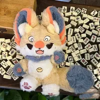 Poupée en peluche courte de 30 cm, peluche d'anime cosplay, corps en peluche, vêtements à habiller, adorable cadeau d'anniversaire unisexe