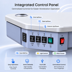 Unidad Oftalmológica Combinada TG-990 con Equipo de Diagnóstico Integrado y Silla Ajustable - Product Image 4