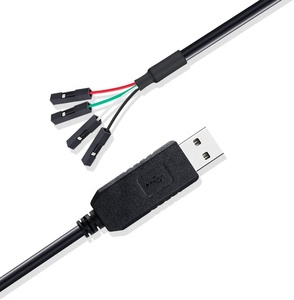 Cáp Chuyển Đổi <span class=keywords><strong>USB</strong></span> Sang TTL Nối Tiếp 3.3V Tín Hiệu TX RX 4 Pin 0.1 Inch Ổ Cắm Nữ PL2303 Chip <span class=keywords><strong>Prolific</strong></span> Win10 8 7 XP - Product Image 4