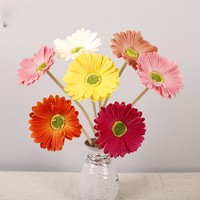 Y-138 Vente en gros d'ornements de gerbera, décoration d'intérieur, décoration de mariage, fleur artificielle en PU