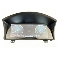 Mise à niveau de l'intérieur de luxe : Tableau de bord numérique LCD HD 12,3 pouces de remplacement pour Lexus LX570 2008-2015, métal noir