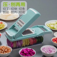 Handmatige 12-in-1 groente- en uienhakker/snijder/mandoline