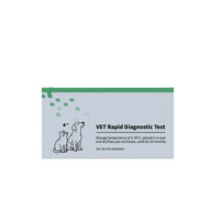 Carte de test rapide d'anticorps pour l'hépatite infectieuse canine (ICHAb) – Test de diagnostic vétérinaire pour chiens – Utilisation en clinique vétérinaire – OEM ODM Chine