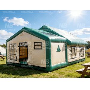 <b>Inflatable</b> Air Camping <b>House</b> Tent for Outdoor Quick Open Family Use Desert Glamping <b>Inflatable</b> Camp Tent <b>Inflatable</b> Tent Inflata - Product Image 5