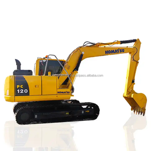 Excavadora de orugas Komatsu original usada de alta calidad, excavadora japonesa original de 12 toneladas en stock para la venta - Product Image 1