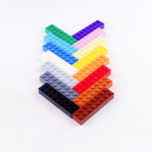 Bloques de Construcción Educativos Compatibles con BLOCKMOC 3007, Ladrillo 2x8, Clásicos, para Mayores de 6 Años, de Plástico, para Bricolaje, Certificados por ASTM - Product Image 6