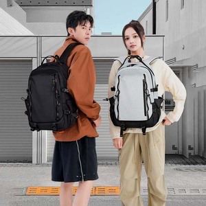 กระเป๋าเป้สะพายหลังนักเรียน 18 นิ้ว 36-56 ลิตร แบบนุ่ม รองรับสรีระหลัง กันน้ำ สำหรับทุกเพศ สไตล์มินิมอล - Product Image 1