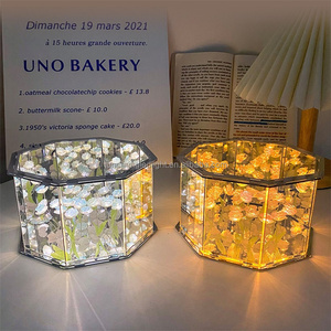 Tiktok Venta caliente Dormitorio Decoración Cúpula <span class=keywords><strong>Led</strong></span> Flor De Cristal Lampara De <span class=keywords><strong>Tulipan</strong></span> para Regalo - Product Image 6