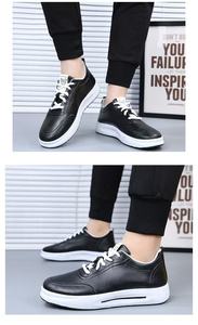 Scarpe Casual da Uomo Hongyan Traspiranti con Suola Morbida in PU, Tacco Piatto, Modello <span class=keywords><strong>Baita</strong></span> Non da Passeggio - Product Image 5