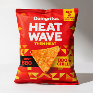 Confezione Personalizzata per Snack con Sigillatura Posteriore, <span class=keywords><strong>Imballaggio</strong></span> Sicuro per <span class=keywords><strong>Patatine</strong></span>, Popcorn e Snack Croccanti - Product Image 6