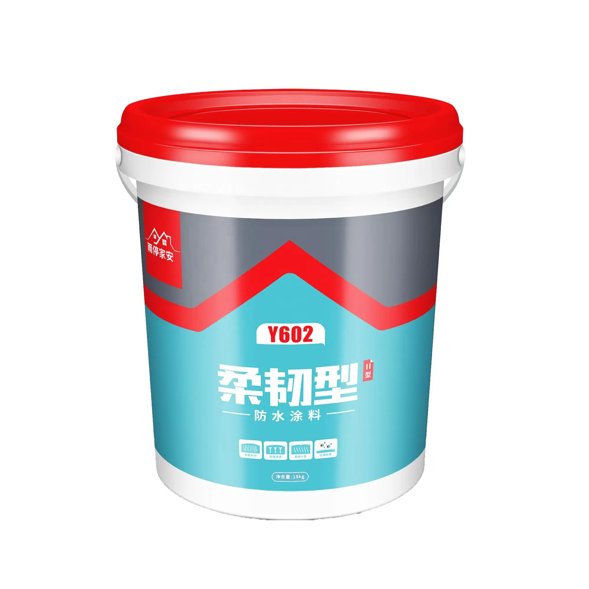 Revestimiento impermeable de poliuretano, fabricado en China, membrana líquida de pu