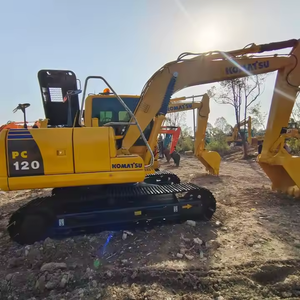 Tiempo de entrega rápido Modelos de excavadora KOMATSU usados PC120 Horas DE TRABAJO bajas Componentes centrales Caja de cambios del motor a la venta - Product Image 1