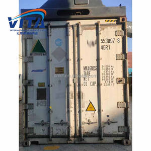 Conteneur frigorifique 40HQ d'occasion en acier corten 40 ', expédition de seconde main depuis Xiamen Fuzhou - Product Image 1