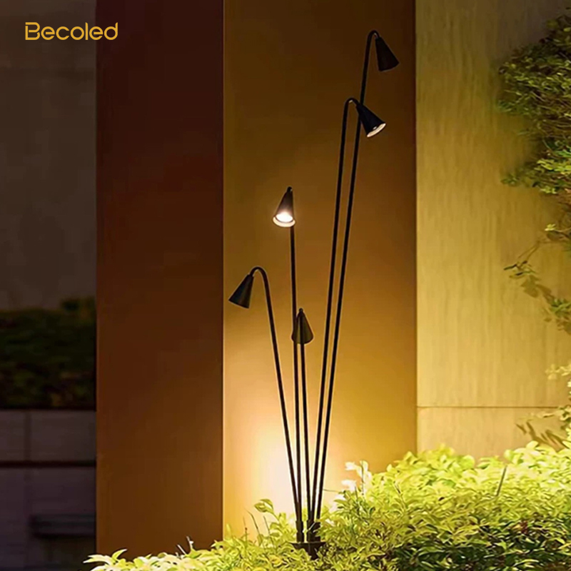 Outdoor Lighting Garden Light IP65 Waterproof IP Rated for Garden Path & Courtyard for Brightness Lawn Insertion Street Path