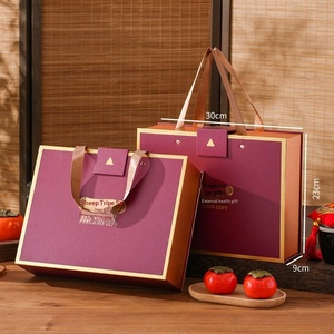 Caja de Regalo Roja de Lujo Personalizada para Hongos Morel, Empaque Vacío Premium - Product Image 1
