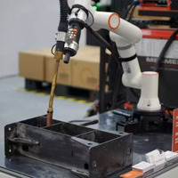 Robot colaborativo FR3 eficiente para soldadura láser MIG TIG Robot de soldadura sin programación