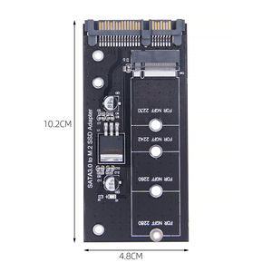 M2SATAアダプターM2-SATAアダプターM.<span class=keywords><strong>2</strong></span>-SATAコンバーター<span class=keywords><strong>2</strong></span>.5 "SATA3.06GbpsライザーボードBキーサポート22302242 2260 2280 M2 SSD - Product Image 3