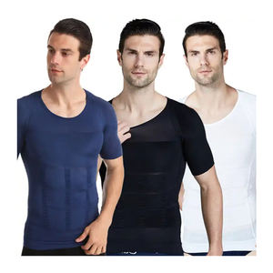 Ompression T-hirhirt omompression dy ody hiruilding Hirt para Men umummer Lim ry uick nnder Hirt - Product Image 1