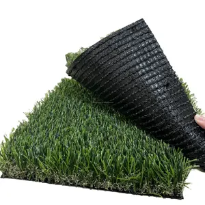 سعر المصنع ملعب كرة القدم الاصطناعي العشب بلاستيكي لا تعبئة الغطاء الاصطناعي