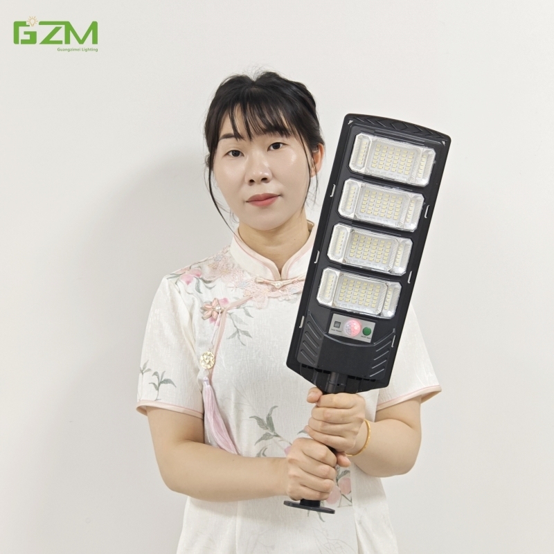 Solar Street Light LED Outdoor Waterproof Courtyard Light Human Body Induction Solar Integrated Street Light