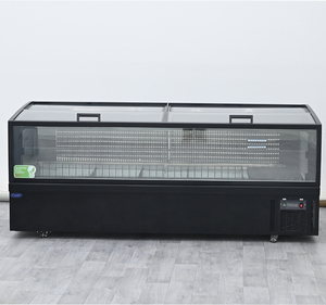 Congélateur <span class=keywords><strong>coffre</strong></span> de présentation en îlot, de type compresseur, à haute efficacité énergétique, qualité supérieure, pour supermarchés et usines - Product Image 1