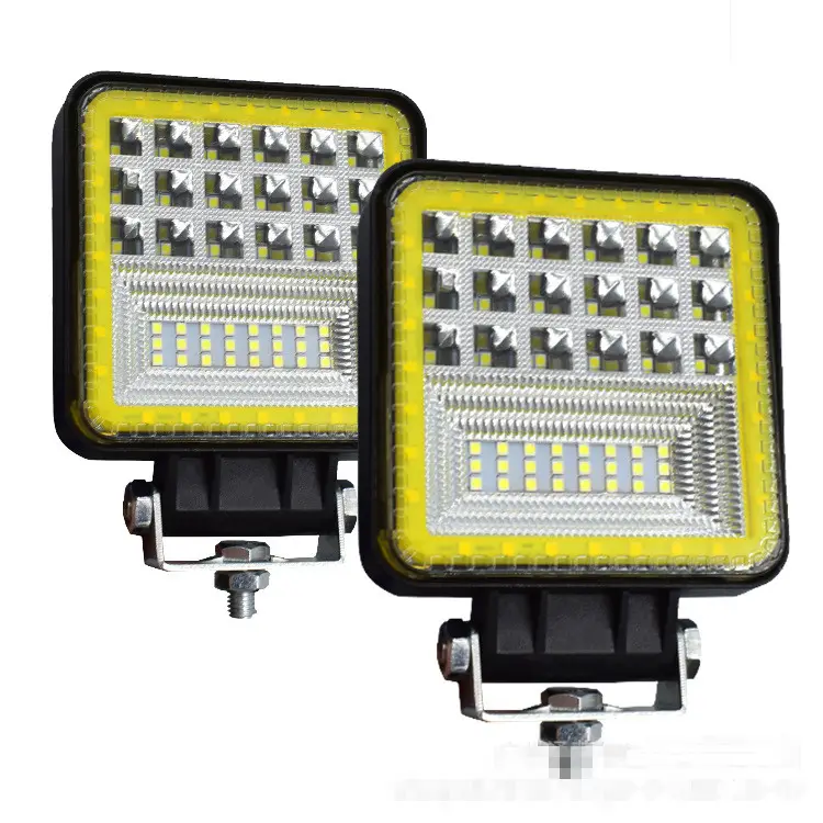 Vendite dirette in fabbrica, fari a led automobilistici, con luci di lavoro con apertura 126W luci fuoristrada luci di manutenzione modificate