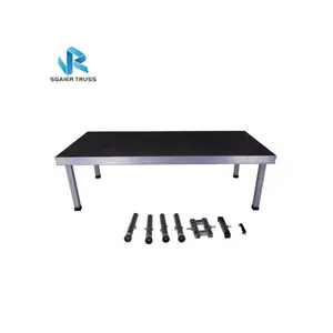 Durable Adjustable Catwalk Aluminum Temporary Stage For Shows