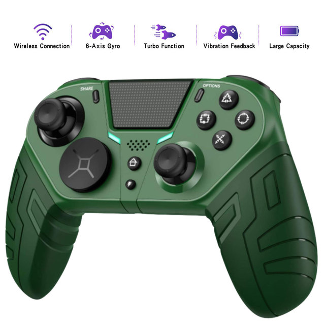 Wholesale Cheap Double Vibration Gaming Gamepad Game Controller for P4/Android/Ios/PC