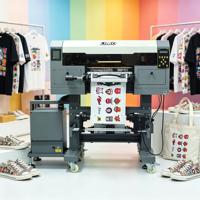 Penjualan Pabrik LINKO Printer UV 3D dengan Kepala Cetak Epson I3200 Tunggal, Tinta UV, Pencetakan Digital Hot Peel untuk Kain Katun