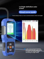 Detector de Fugas de Refrigerante para Aire Acondicionado, Detector de Gas Halógeno Freón, Herramienta de Detección de Alta Sensibilidad con Tecnología de Detección Canina, R134A R22 R410A
