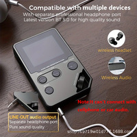 Lecteur de musique numérique portable C5 HiFi sans perte, nouveau lecteur MP4 de haute qualité
