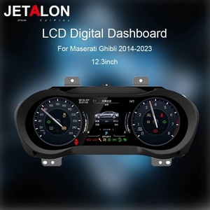 Panel de Instrumentos LCD Inteligente Navirider con Sistema Linux para Maserati Ghibli 2014-2018, Velocímetro de Alta Resolución, Pantalla de Navegación MAP, 1 Año de Garantía - Product Image 3