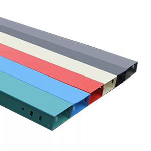 รางเคเบิลเหล็กชุบสังกะสีและเคลือบสีฝุ่นแบบระบายอากาศสำหรับงานอุตสาหกรรม - Product Image 4