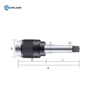 Arceau à serrage automatique pour perceuse, porte-outil à <span class=keywords><strong>mandrin</strong></span> sans clé, tige intégrée MT2 MT3 MT4 pour tour, 6 pièces - Product Image 4