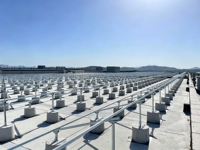 Supports de montage personnalisés pour systèmes solaires CE, pour rails de montage sur toit/sol, pinces galvanisées à chaud, surface 20-25