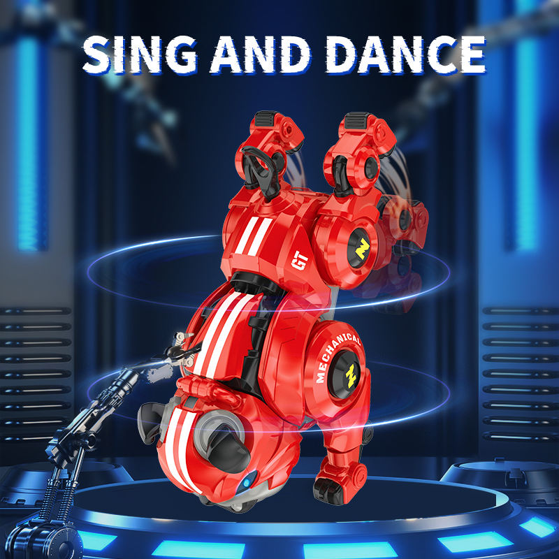 RcブルドッグおもちゃAiロボット犬睡眠モード教育プログラミング