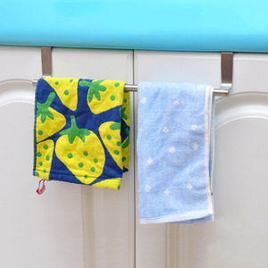 Stainless Steel Hanging <b>Towel</b> Rack For <b>Kitchen</b> Cabinet Door Dishcloth <b>Holder</b> Minimalist Design Easy Installation - Product Image 3