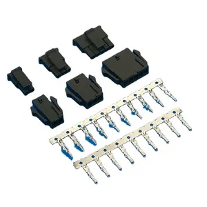Để Nữ kết nối miễn phí Adapter nữ nam Molex kết nối Nylon ODM/OEM Molex micro-fit 3.0 Nam Ô Tô 8 Pin 3.96 Đen