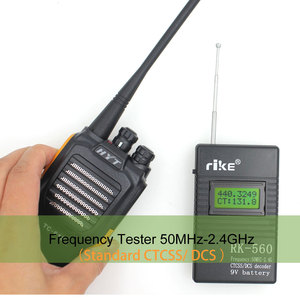 Walkie talkie rk560 portátil, para testador de rádio frequência, 50mhz-2.4ghz - Product Image 5