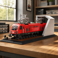 Reobrix 66019 - Kits de construction de locomotives électriques - Blocs de construction ABS - Jouet de construction DIY - Unisexe - Pour les 14 ans et plus
