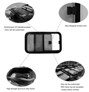 Jishun-<span class=keywords><strong>ventana</strong></span> corredera de vidrio doble para <span class=keywords><strong>caravana</strong></span>, <span class=keywords><strong>ventana</strong></span> de autocaravana, tirador izquierdo - Product Image 3