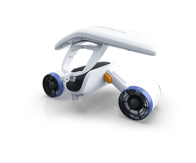 Sublue WhiteShark Mix Underwater Sea Scooter Electric Water Propeller 40m Dive Depth 1.5m/s Speed 30min Battery Life 520W Power