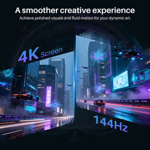 <span class=keywords><strong>Huion</strong></span> <span class=keywords><strong>Kamvas</strong></span> <span class=keywords><strong>Pro</strong></span> 27, Pantalla de Alto Rendimiento de 144 Hz, Tableta Gráfica de 27 Pulgadas y <span class=keywords><strong>4K</strong></span> con Pantalla para Artistas, Diseñadores y Animadores - Product Image 3