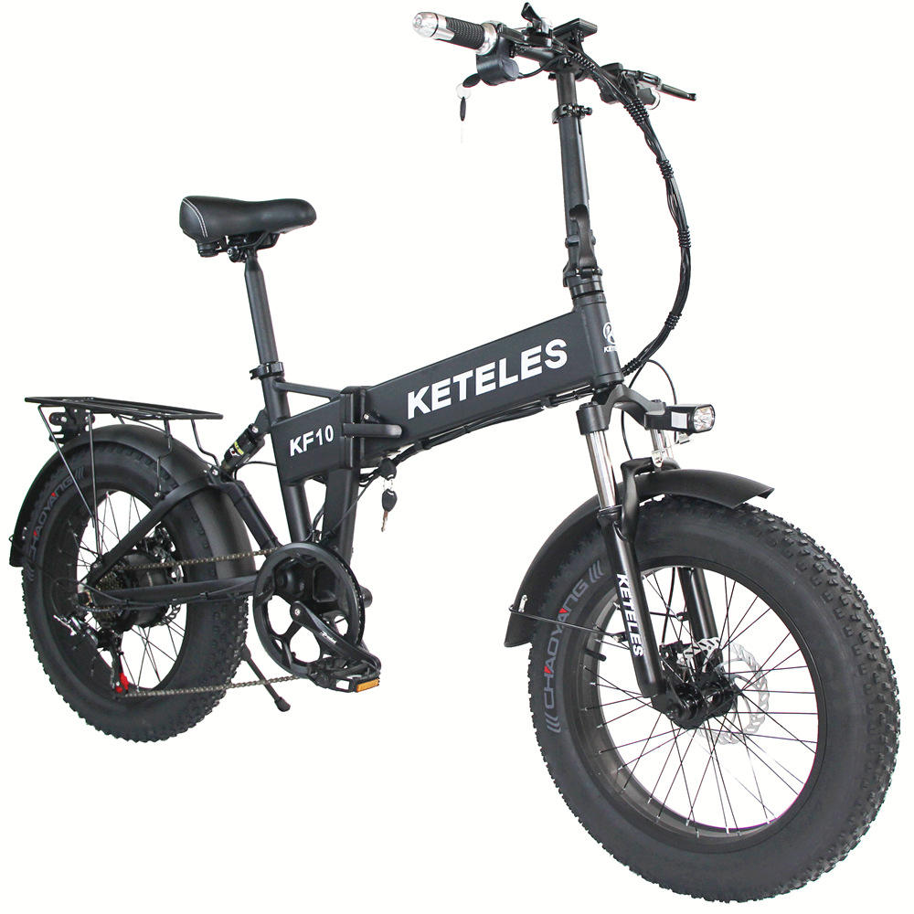 250W KETELES E Bike 48V 10ah Portable Folding Disc Brake