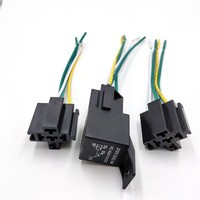 Relais de coupure moteur à distance avec faisceau de câblage GPS J16 J14 12V 4 broches pour pièces automobiles et composants électroniques