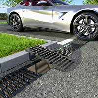Caniveau de drainage routier en béton polymère, personnalisable, pour caniveaux de surface – Nouvelle tendance